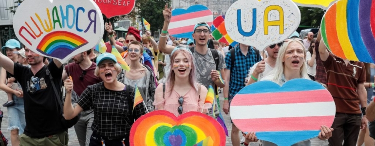 Narratives in Ukrainian politics about the LGBT+ community
