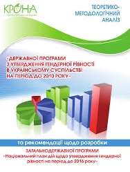 Теоретико-методологічний аналіз «Державної програми з утвердження гендерної рівності в українському суспільстві на період до 2010 року»